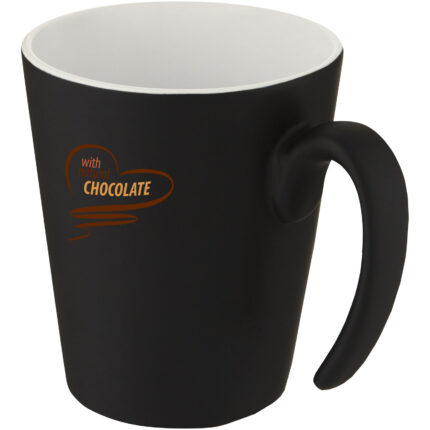 Mug en céramique Oli 360 ml avec anse - Image au survol