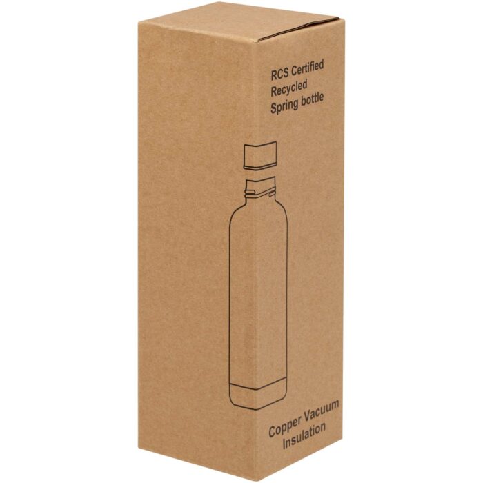 Bouteille isotherme avec isolation par le vide Spring 500 ml en cuivre inoxydable recyclé certifié RCS – Image 3