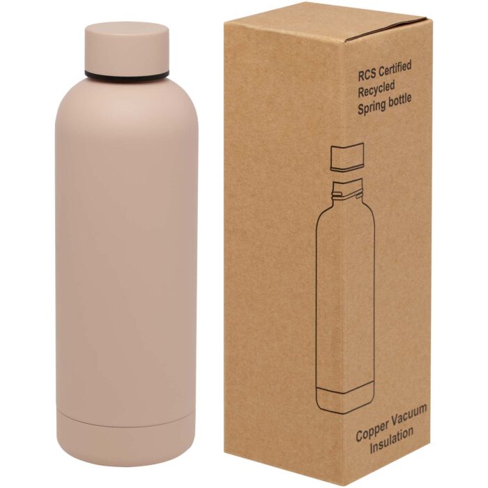 Bouteille isotherme avec isolation par le vide Spring 500 ml en cuivre inoxydable recyclé certifié RCS – Image 9