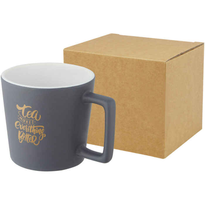 Tasse Cali de 370 ml en céramique avec finition mate – Image 2