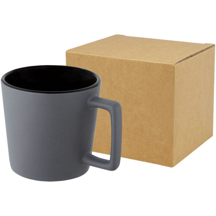 Tasse Cali de 370 ml en céramique avec finition mate – Image 11