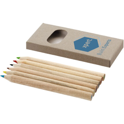 Set de 6 crayons de couleur Ayola - Image au survol