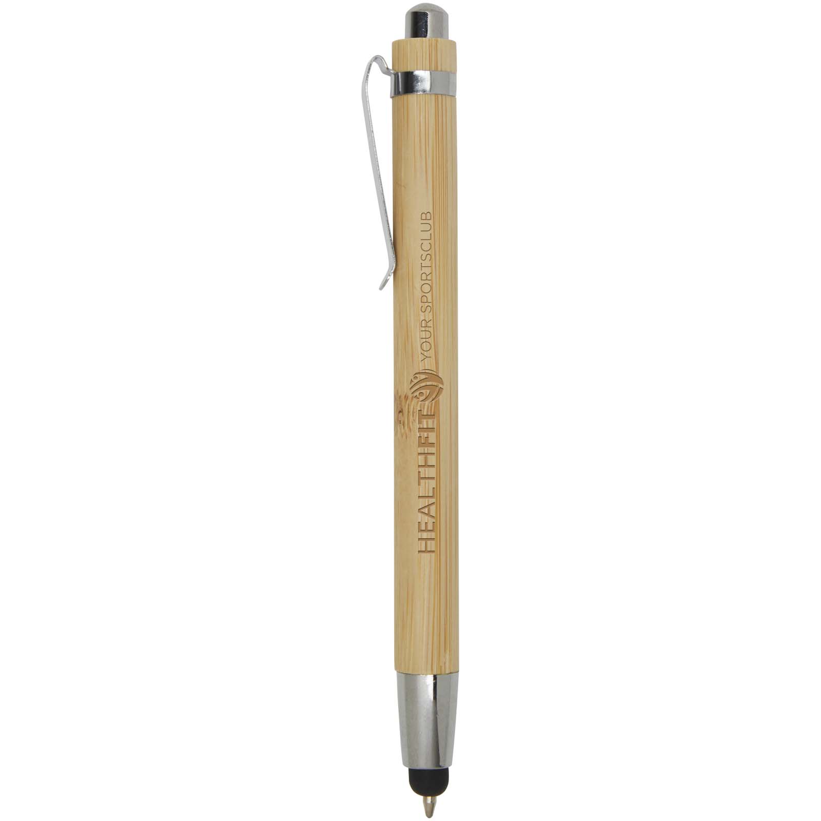 Stylo bille Elm en bambou (encre noire)