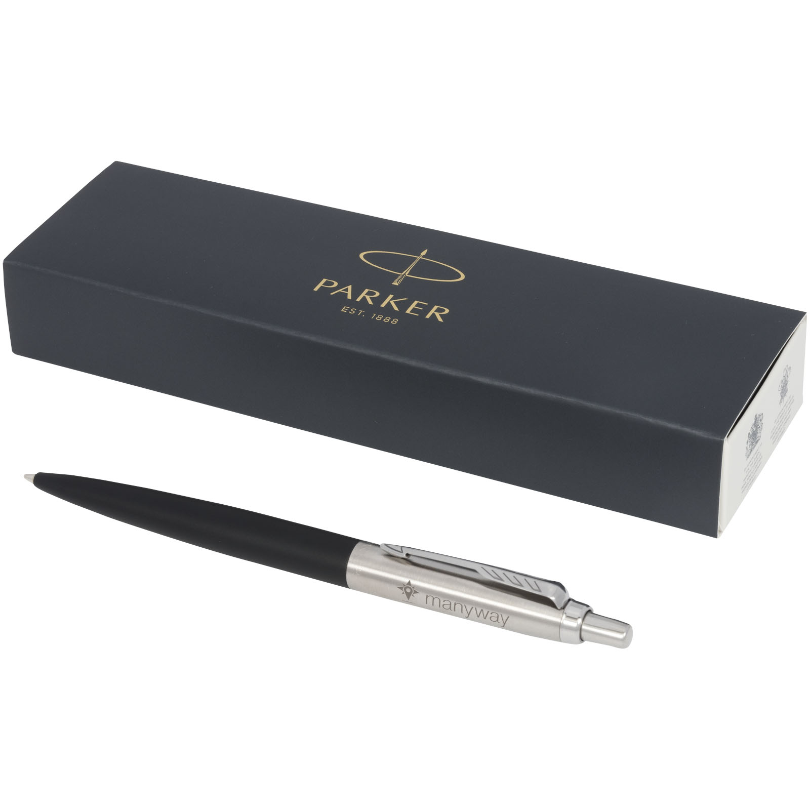 Stylo bille mat Jotter XL  Parker avec finitions chrome