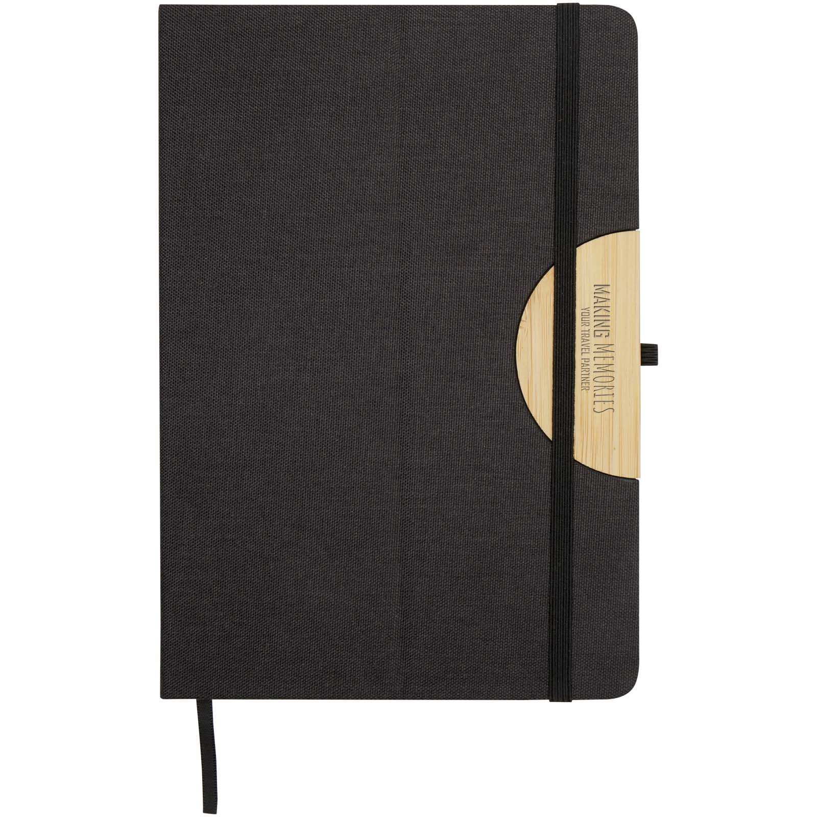 Coffret cadeau Laura avec carnet à couverture rigide A5 et stylo bille (encre noire)