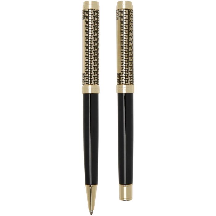 Parure Legato stylo bille et stylo roller (encre bleue) - Image 3