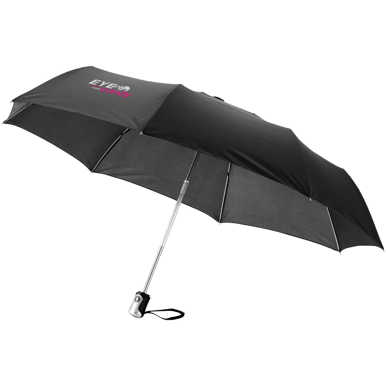 Parapluie 21.5" 3 sections ouverture fermeture automatique Alex