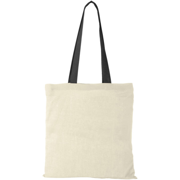 Sac coton Nevada 100 gr/m² avec poignées de couleur 7L