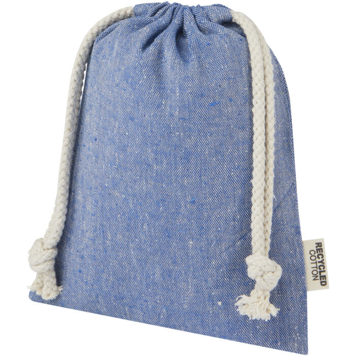 Petit sac cadeau Pheebs en coton recyclé GRS 150 g/m² de 0,5 L - Image 5