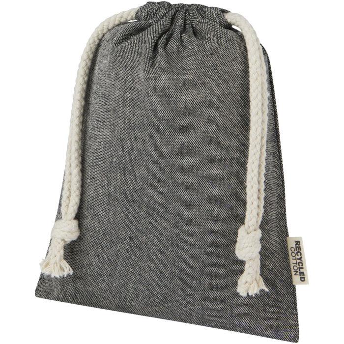 Petit sac cadeau Pheebs en coton recyclé GRS 150 g/m² de 0,5 L - Image 6