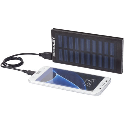 Batterie de secours solaire 8000 mAh Stellar - Image au survol