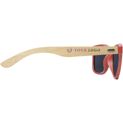 Lunettes de soleil Sun Ray en bambou - Image au survol