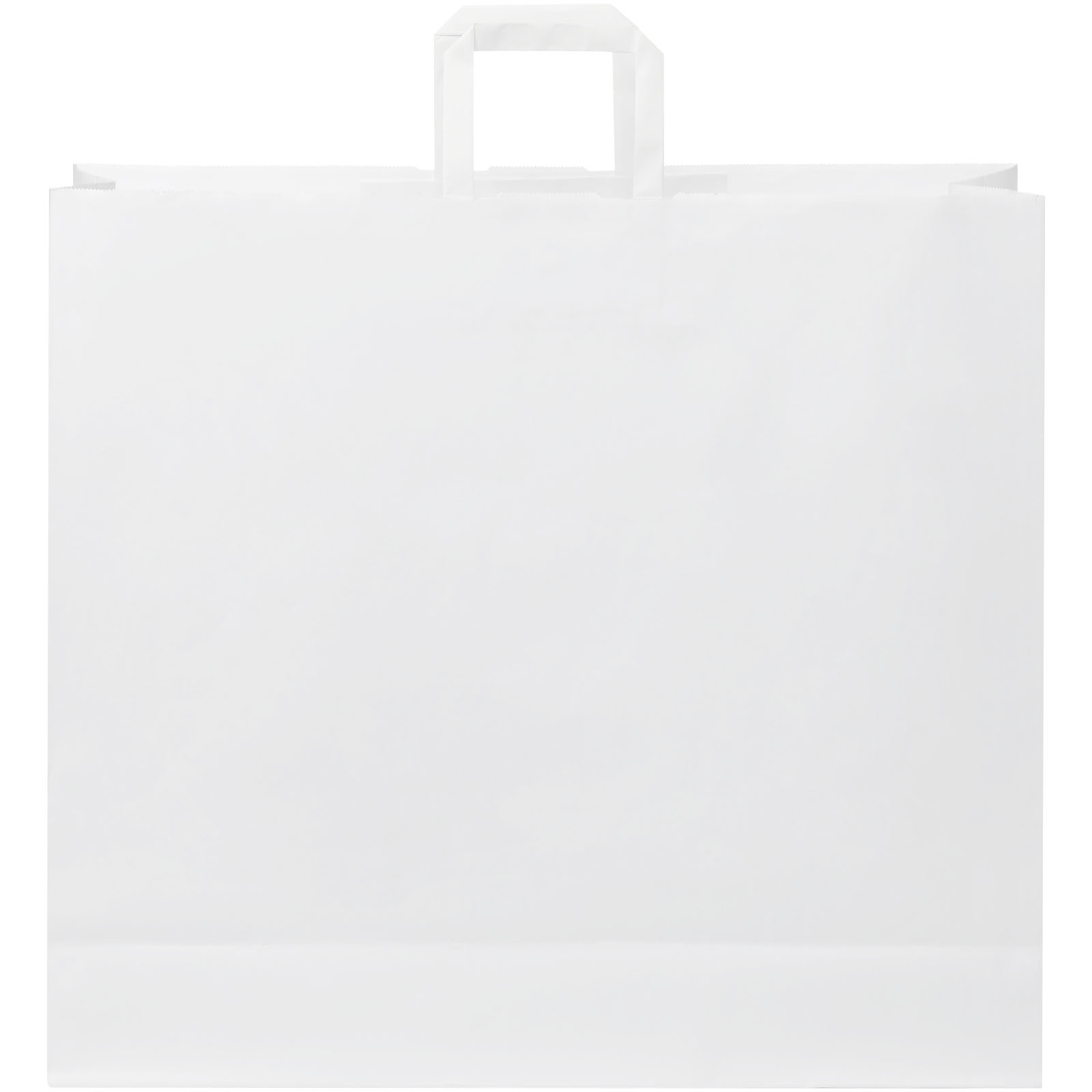 Sac en papier Kraft 90-100 g/m² avec poignées plates, XXL