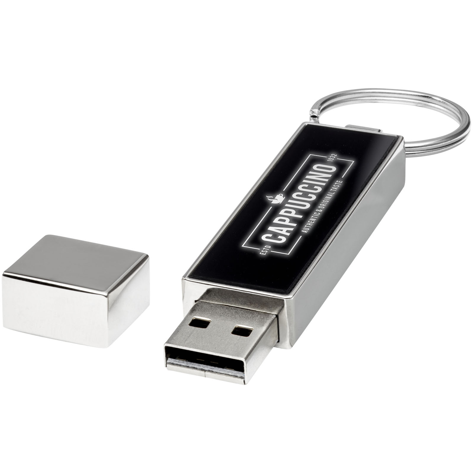 Clé USB lumineuse rectangulaire