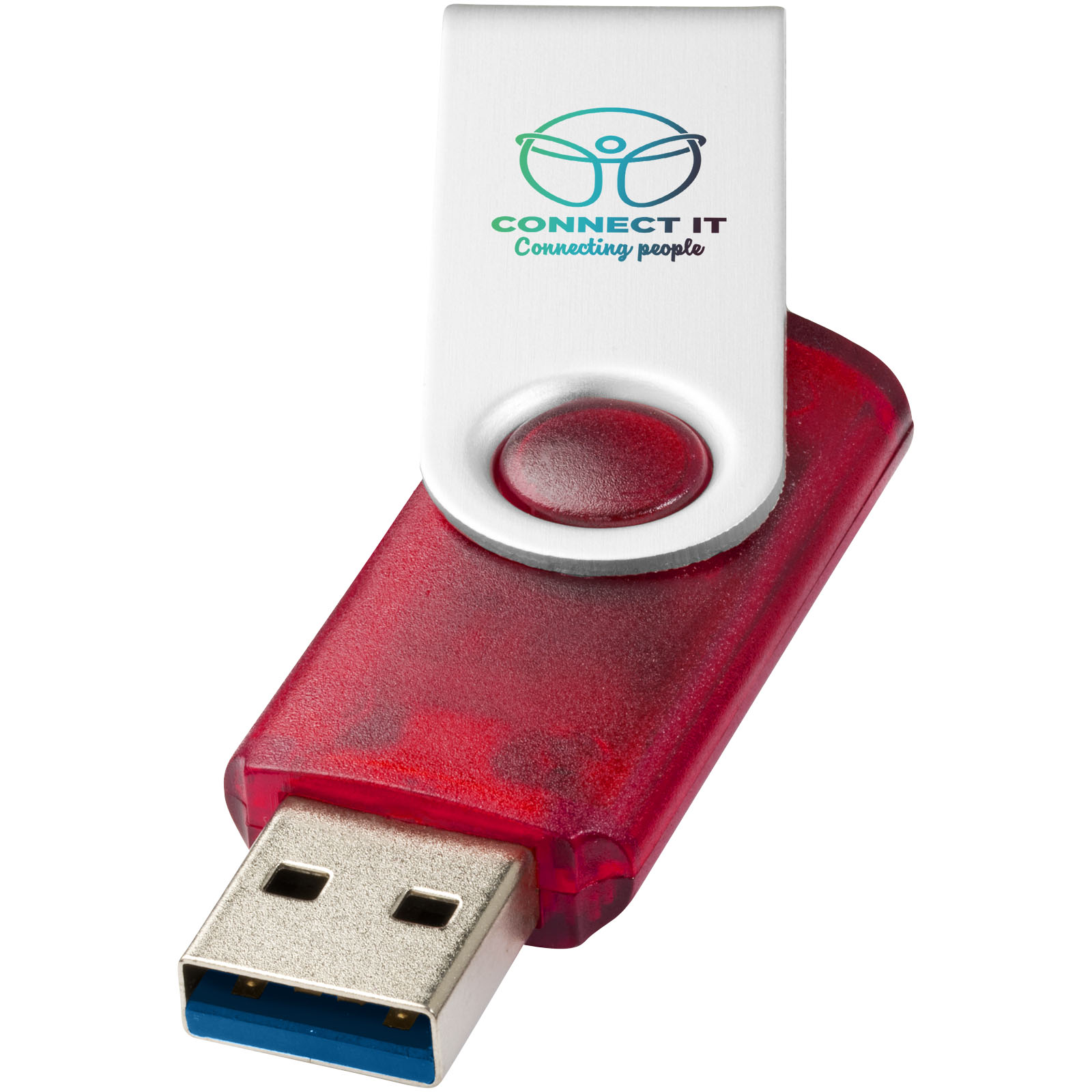 Clé USB 3.0 Rotate translucide