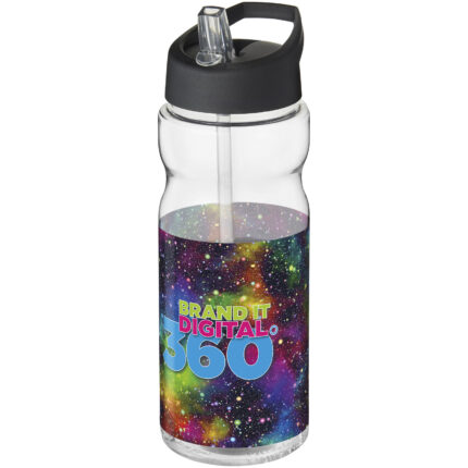 Bouteille de sport H2O Active® Base 650ml avec couvercle à goulot - Image au survol