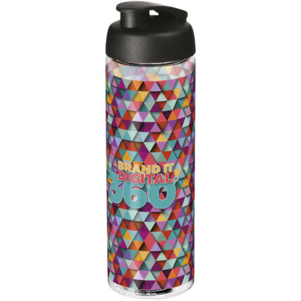 Bouteille de sport H2O Active® Vibe 850ml avec couvercle à bascule - Image au survol