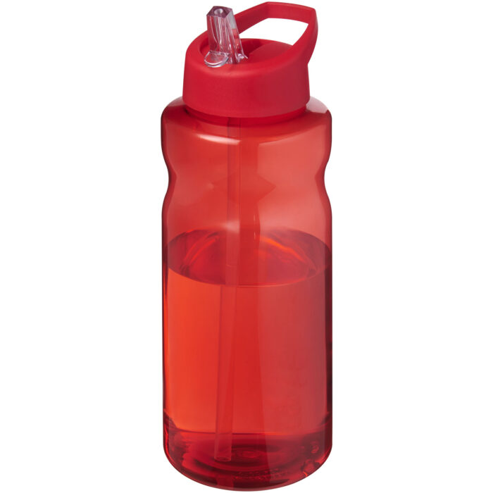 Bouteille de sport H2O Active® Eco Big Base de 1 litre avec couvercle à bec verseur - Image 9