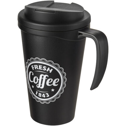 Mug isolant Americano® Grande 350ml avec couvercle anti fuites - Image au survol