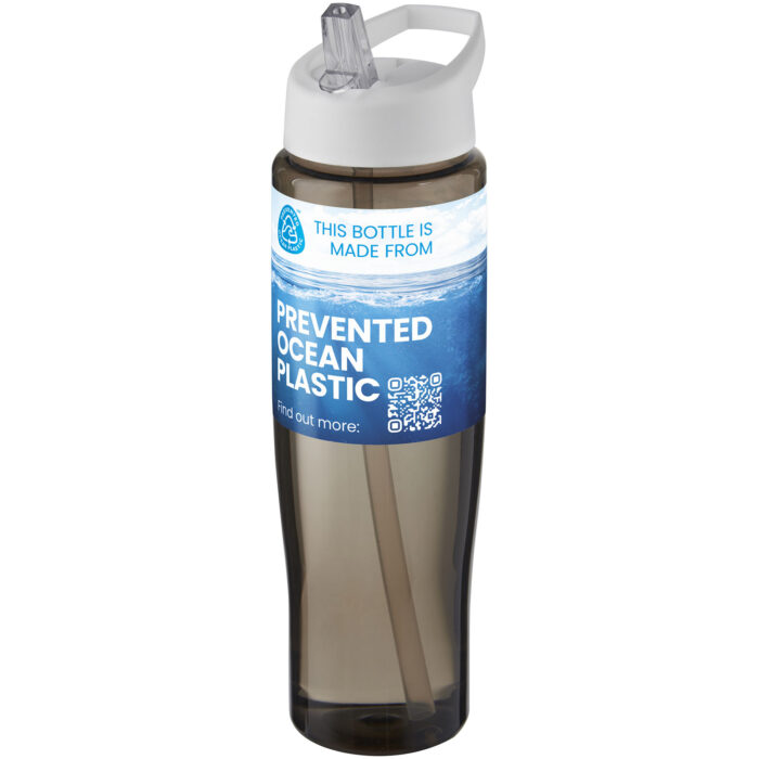 Bouteille de sport H2O Active® Eco Tempo de 700 ml avec couvercle à bec verseur - Image 2