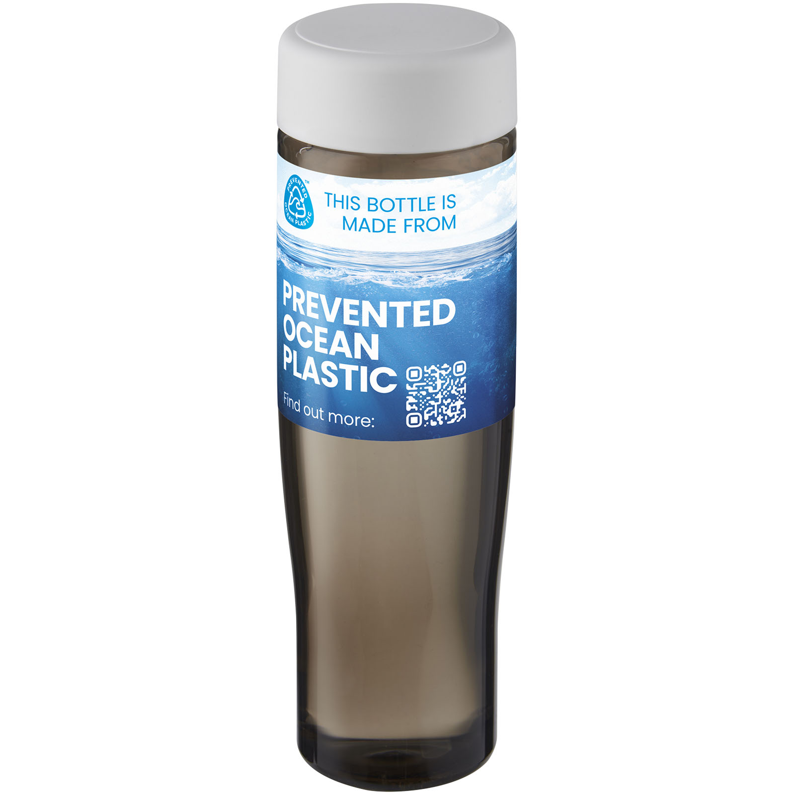 Bouteille d'eau H2O Active® Eco Tempo de 700 ml avec couvercle vissé