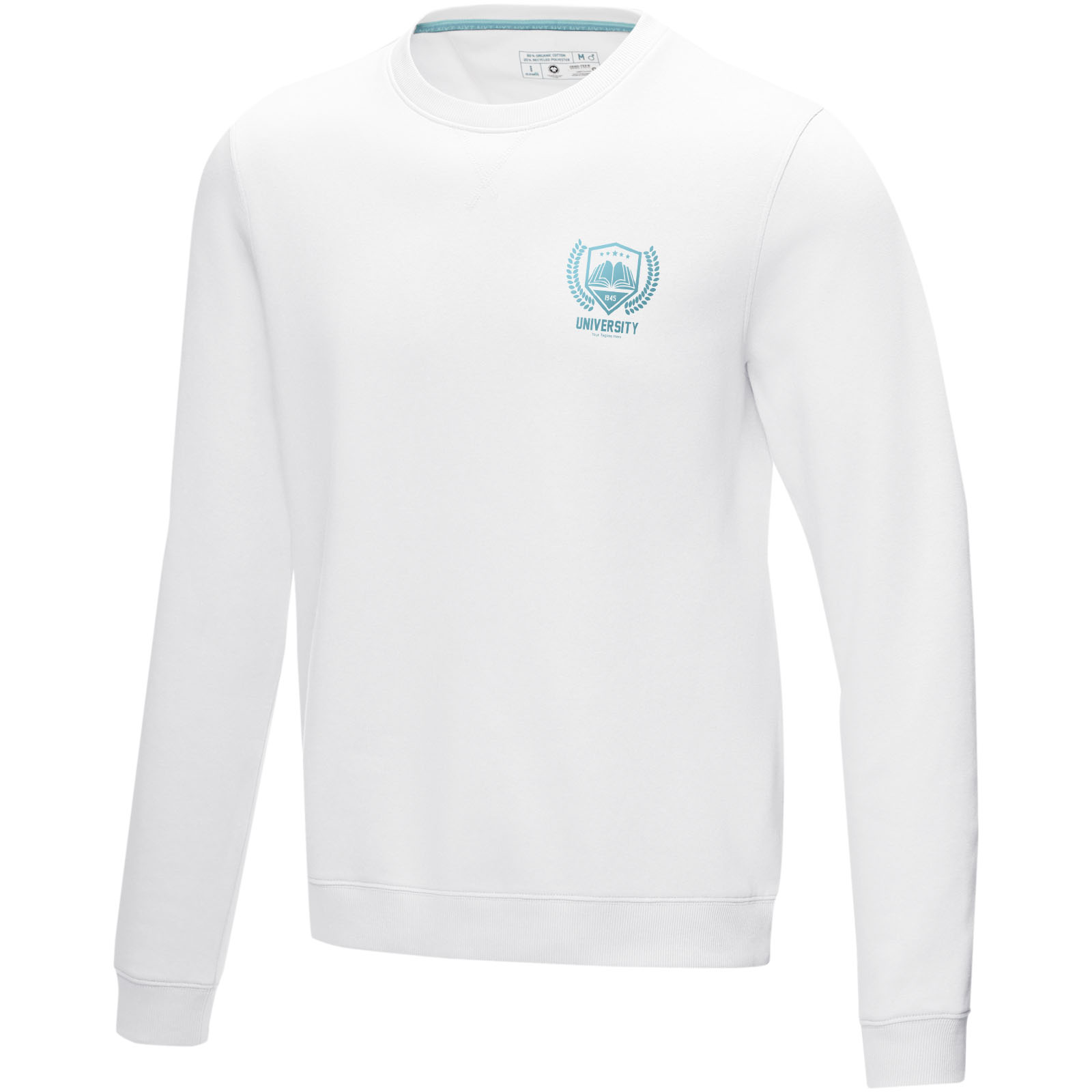 Sweat à col rond Jasper bio homme