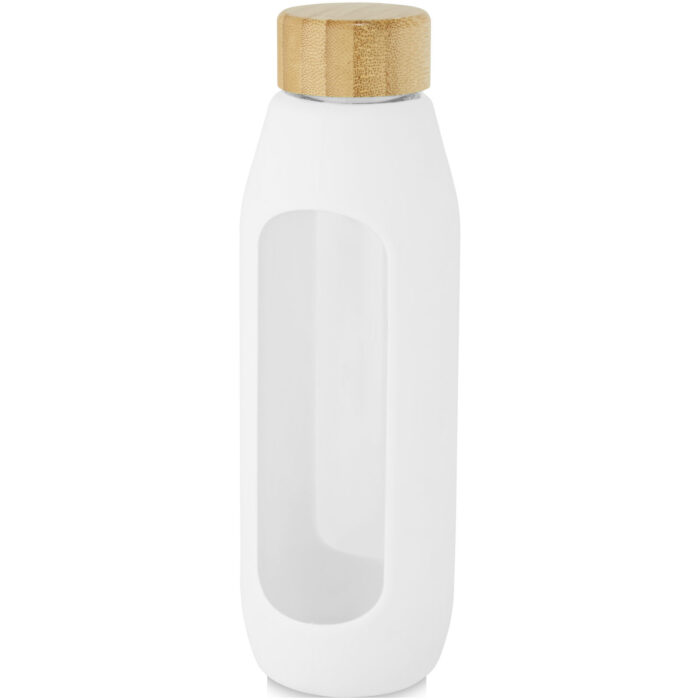 Bouteille Tidan de 600 ml en verre borosilicate avec grip en silicone – Image 7