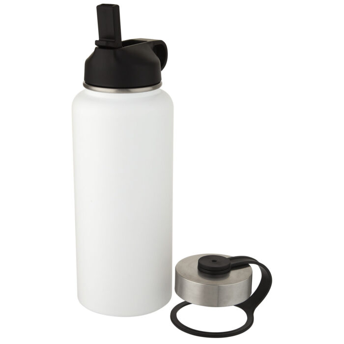 Bouteille de sport isotherme Supra 1 l avec couche de cuivre et 2 couvercles - Image 4