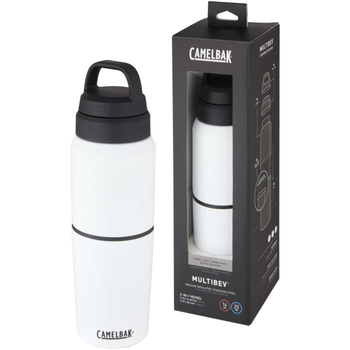 Bouteille MultiBev de 500 ml en acier inoxydable à isolation sous vide et gobelet de 350 ml – Image 5