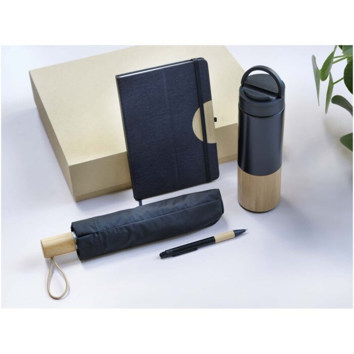 Coffret cadeau Carmen avec carnet à couverture rigide A5 et stylo bille (encre noire) – Image 10