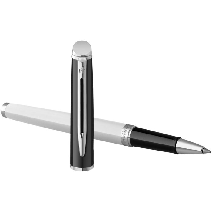 Stylo roller Waterman Hemisphere avec habillage palladium (encre noire) - Image 3