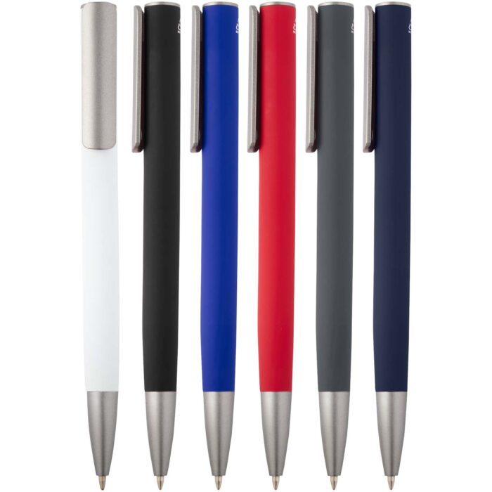 Stylo bille Ziguur en aluminium recyclé (encre bleue) – Image 5