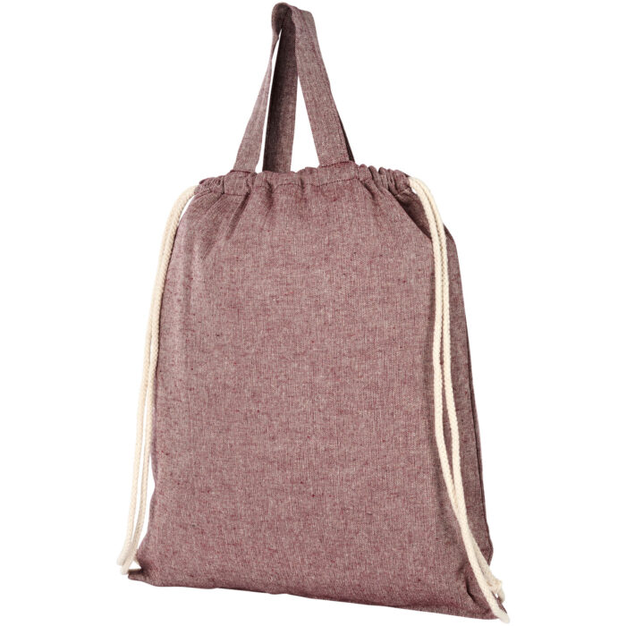 Sac à dos recyclé 150 g/m² Pheebs avec cordon de serrage 6L – Image 3