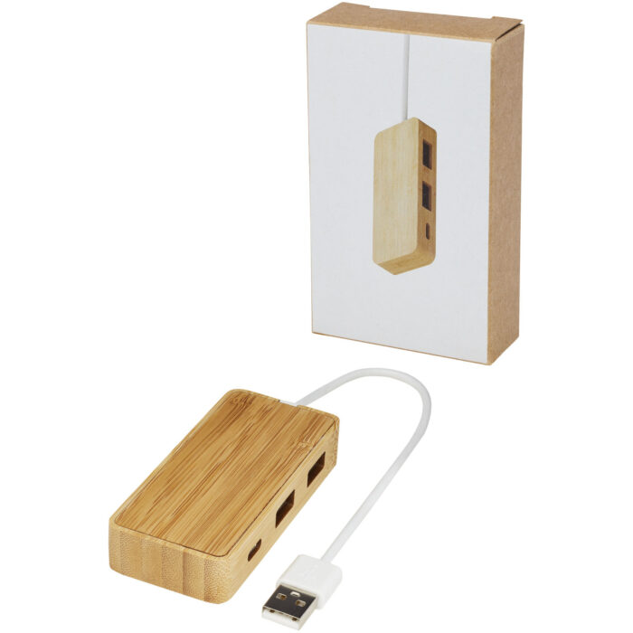 Hub USB Tapas en bambou – Image 6