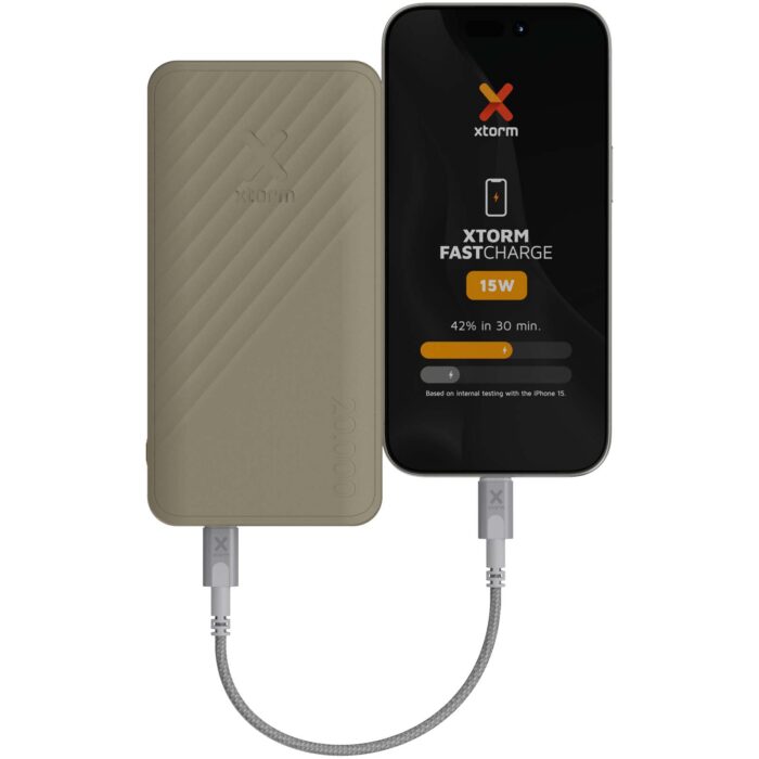 Batterie de secours à charge rapide Xtorm XG220 Go2 de 15 W et 20 000 mAh - Image 4