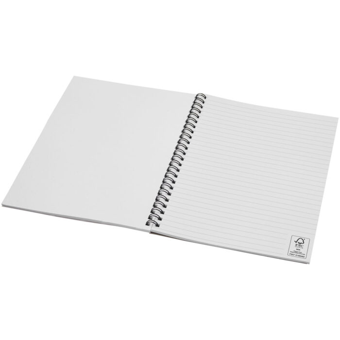 Carnet de notes spirales Desk-Mate® A5 coloré – Image 3