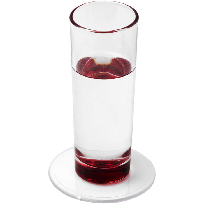 Sous-verre rond Renzo en plastique - Image 2