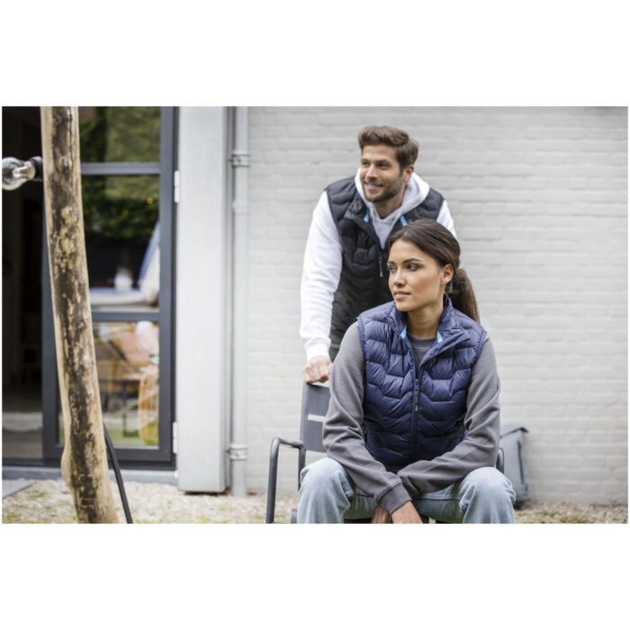 Bodywarmer duvet isotherme Epidote recyclé certifié GRS pour femme – Image 9