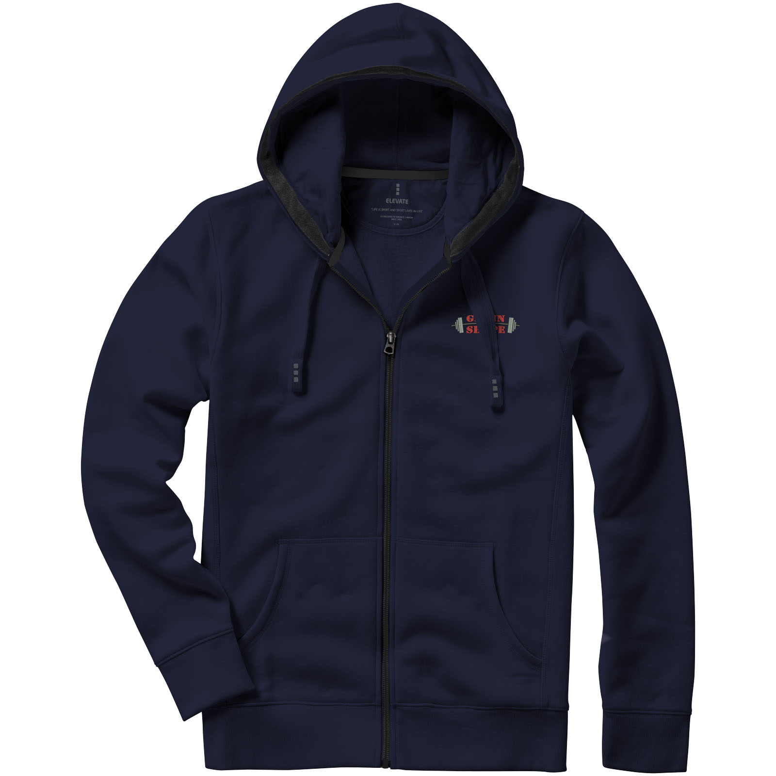 Sweater capuche full zip homme Arora