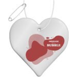 Attache réfléchissante en TPU en forme de cœur H-09 RFX™ – Image 2