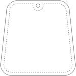 Attache réfléchissante en TPU en forme de trapèze H-09 RFX™ – Image 4