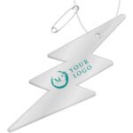 Attache réfléchissante en TPU en forme de flash H-10 RFX™ – Image 2