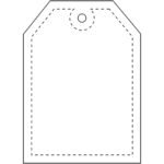 Attache réfléchissante en PVC en forme d'étiquette H-12 RFX™ – Image 4