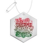 Attache réfléchissante hexagonale en PVC H-12 RFX™ – Image 2