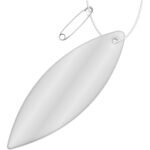 Attache réfléchissante en TPU en forme d'ellipse H-12 RFX™