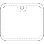 Attache réfléchissante rectangulaire en PVC H-20 RFX™, XL – Image 4