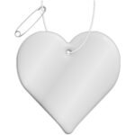 Attache légère en forme de cœur RFX™ H-16 en PVC réfléchissant – Image 5