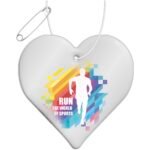 Attache légère en forme de cœur RFX™ H-16 en PVC réfléchissant – Image 2