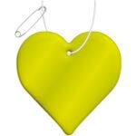 Attache légère en forme de cœur RFX™ H-16 en PVC réfléchissant – Image 6