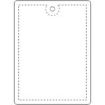 Grande attache rectangulaire légère RFX™ H-12 en PVC réfléchissant – Image 4